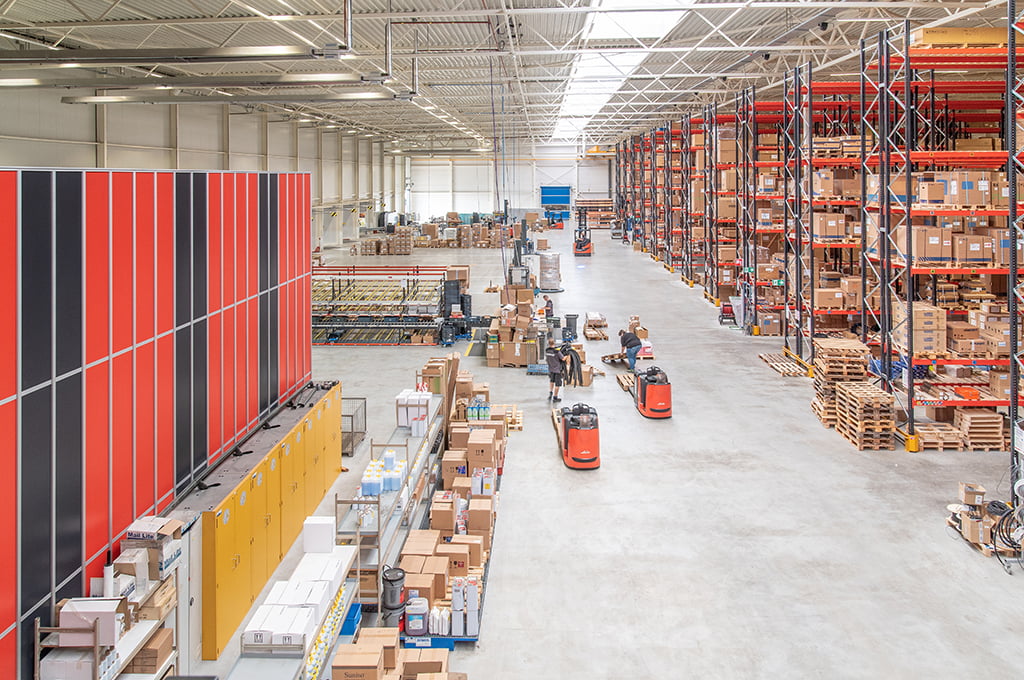 Central warehouse Beijer Ref Support